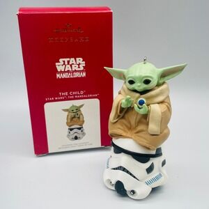 2021 Hallmark Star Wars Mandalorian‎ The Child Ornament